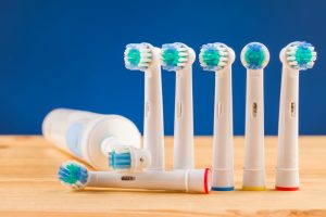 assortment of electric toothbrush heads