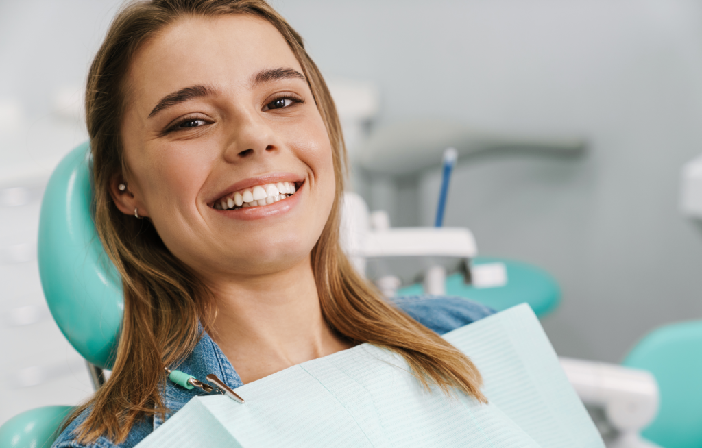 Lady Smiling After LANAP Surgery