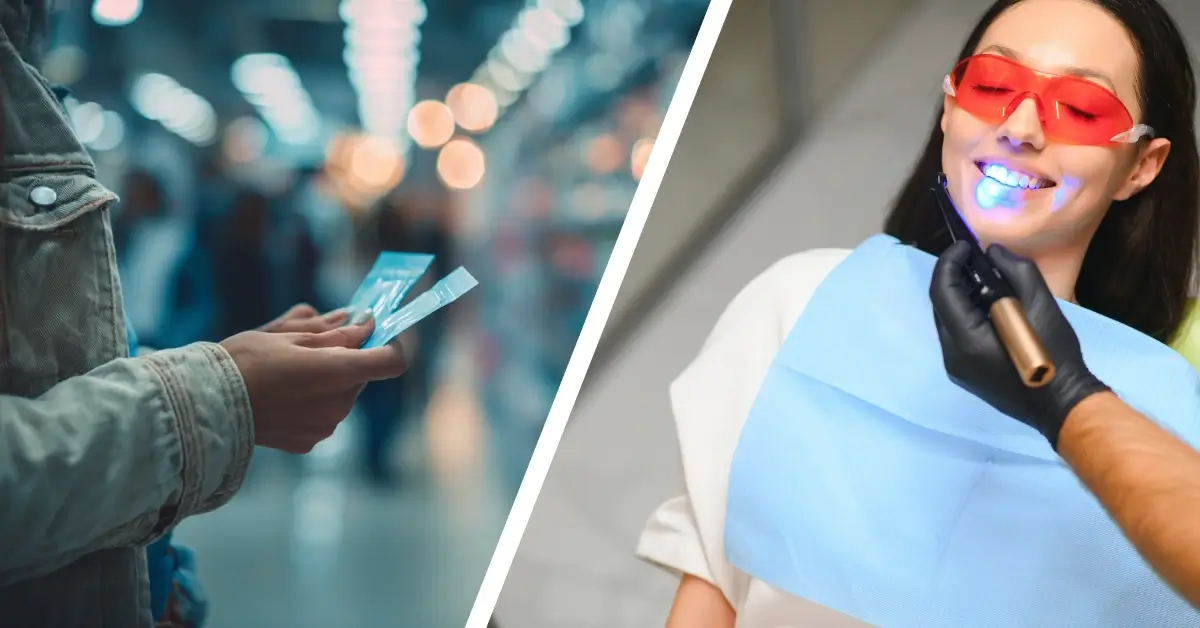 Over-the-Counter vs. Professional Teeth Whitening: What Actually Works?